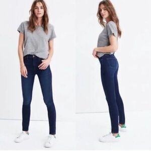 Madewell Low-rise Skinny Skinny Blue Jeans 6